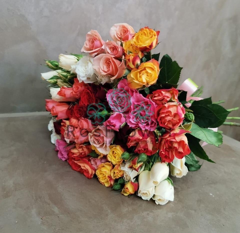 Букет цветов из: Розы в Новосысоевке