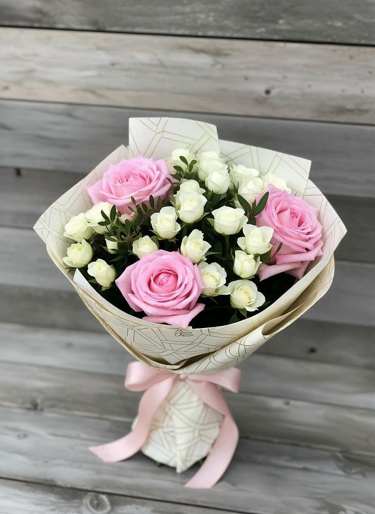 Букет цветов из: Розы в Новосысоевке