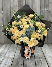 Букет цветов из:  Розы и Лизиантусы в Новосысоевке