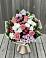 Букет цветов из: Альстромерии, Гвоздики, Розы и Хризантемы в Новосысоевке