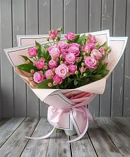 Букет Розовый кустик в Новосысоевке