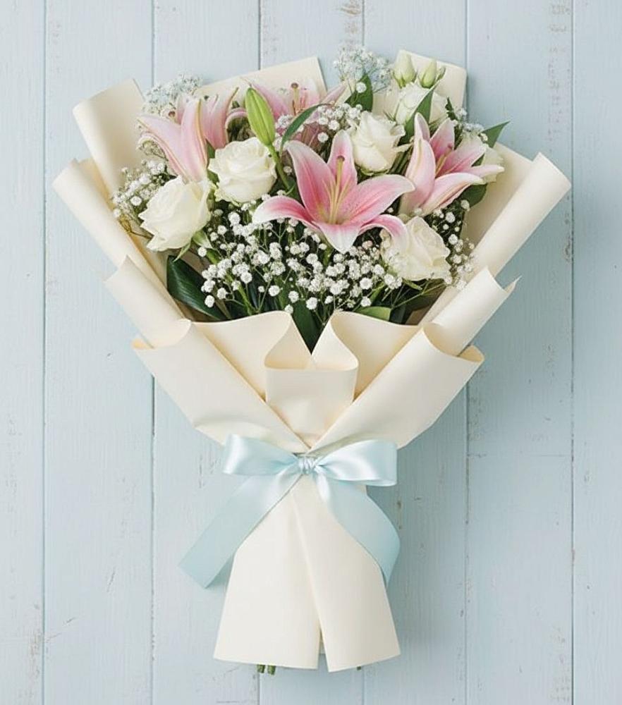 Букет цветов из: Лилии в Новосысоевке