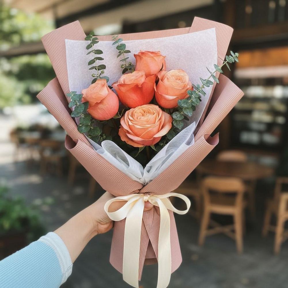 Букет цветов из: Розы в Новосысоевке