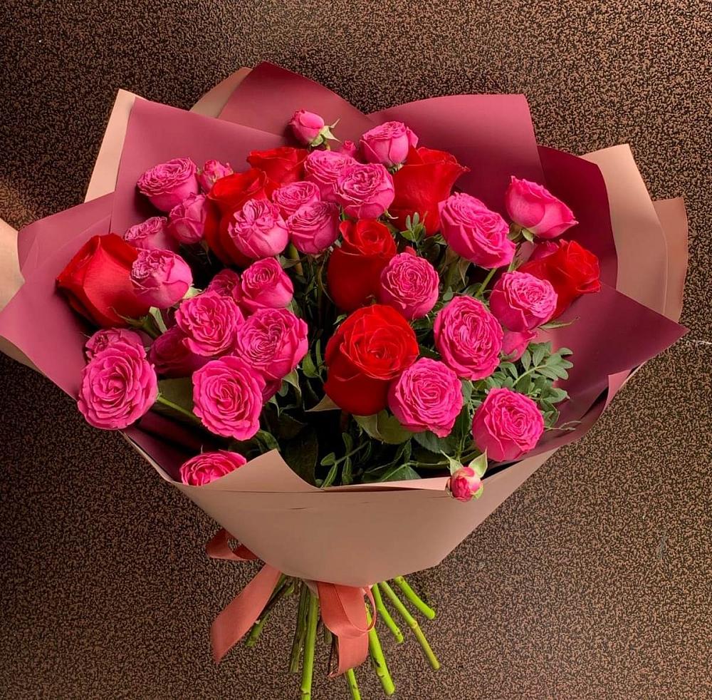 Букет В объятьях нежности в Новосысоевке