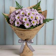 Букет цветов из:  Хризантемы в Новосысоевке