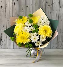 Букет цветов из:  Хризантемы в Новосысоевке