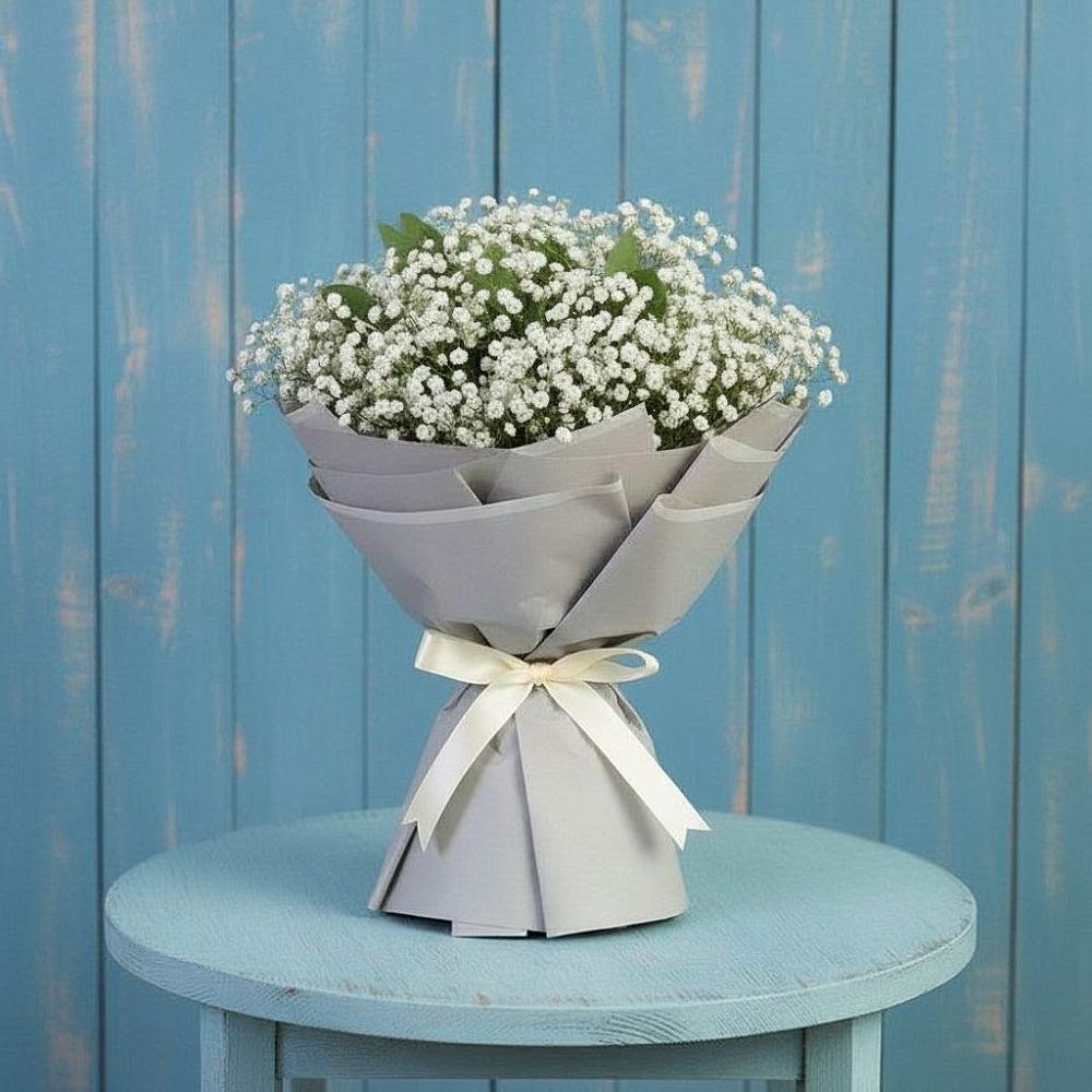 Букет цветов из: Гипсофила в Новосысоевке