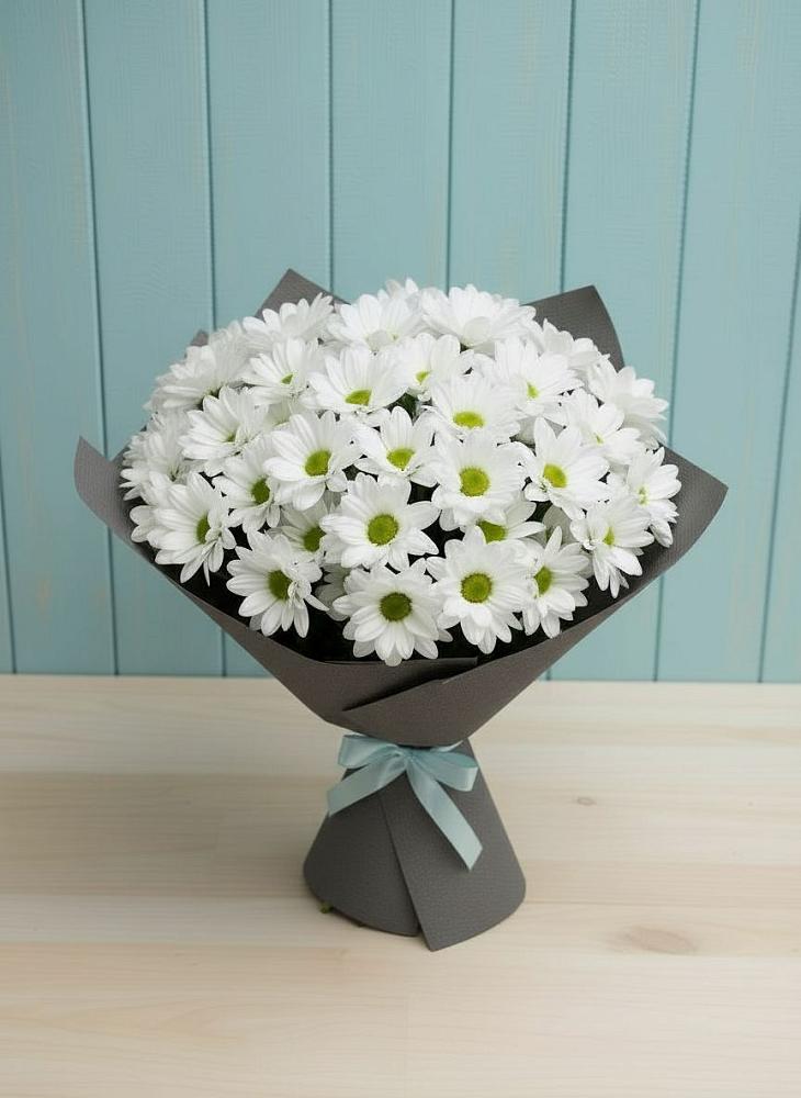 Букет цветов из: Хризантемы в Новосысоевке