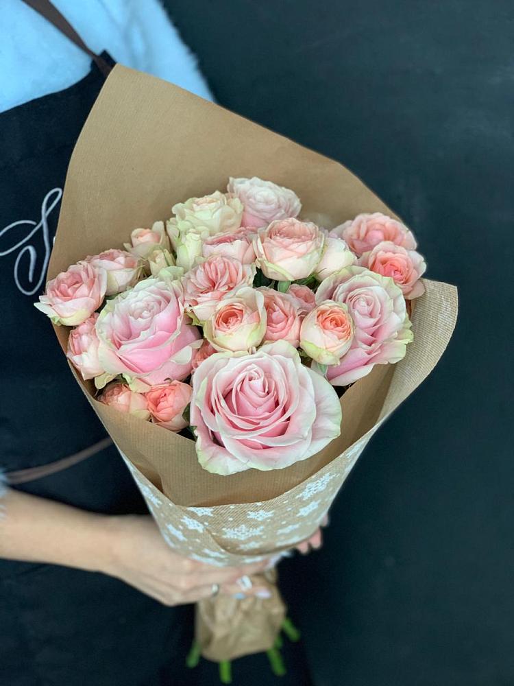 Букет цветов из: Хризантемы и Розы в Новосысоевке