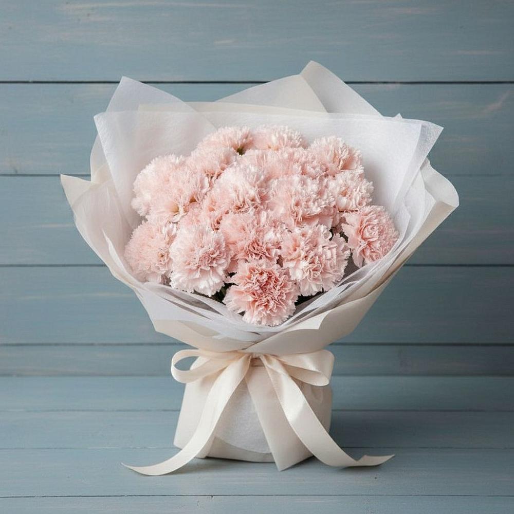 Букет цветов из: Гвоздики в Новосысоевке