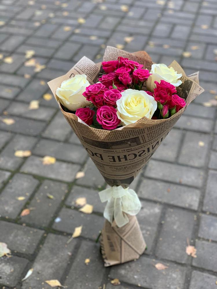 Букет цветов из: Розы в Новосысоевке