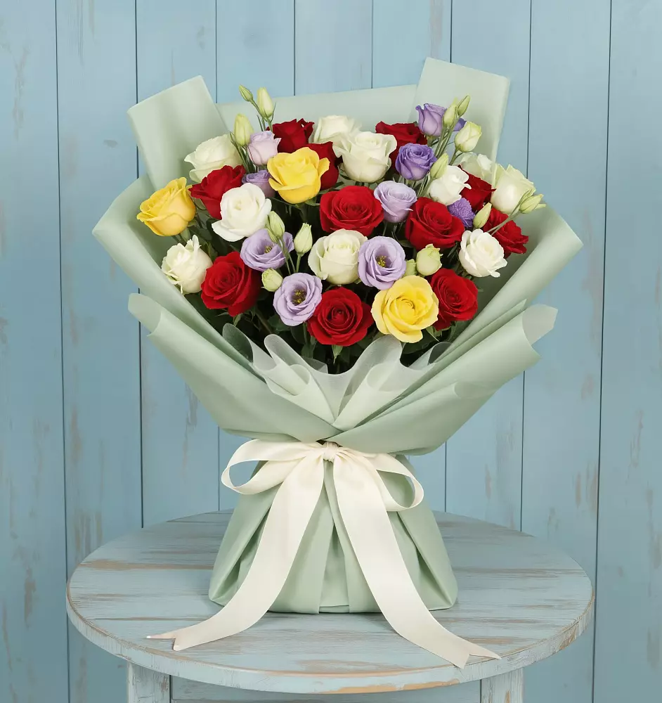 Букет цветов из: Розы в Новосысоевке