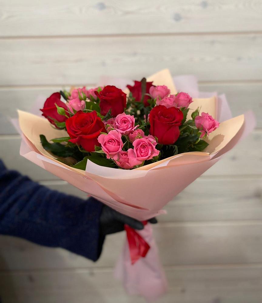 Букет цветов из: Розы в Новосысоевке