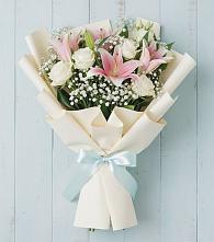 Букет цветов из:  Лилии в Новосысоевке